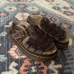 Dr. Martens Vintage Brown Fisherman Sandals